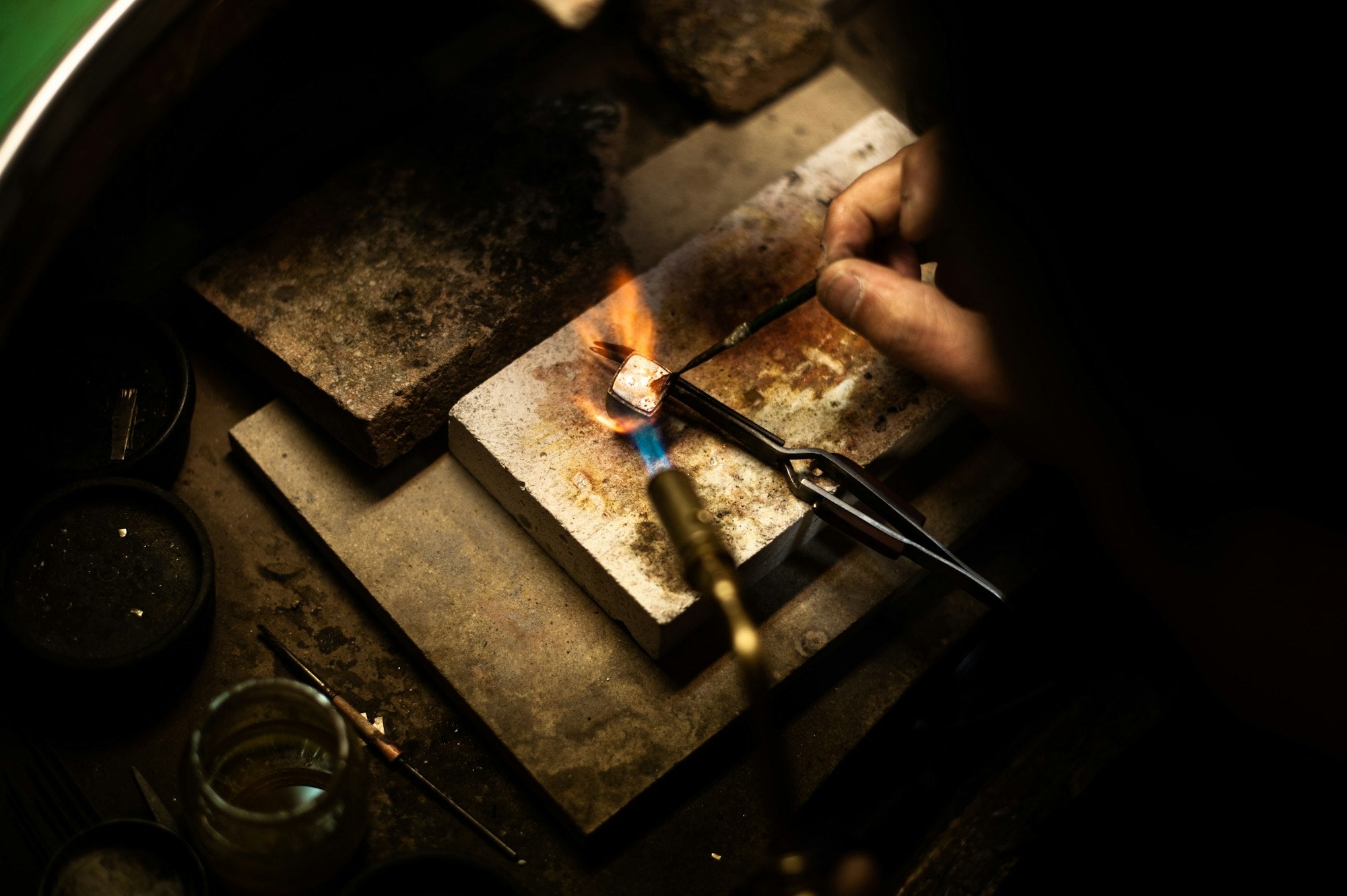 Traceable from mine to finger.