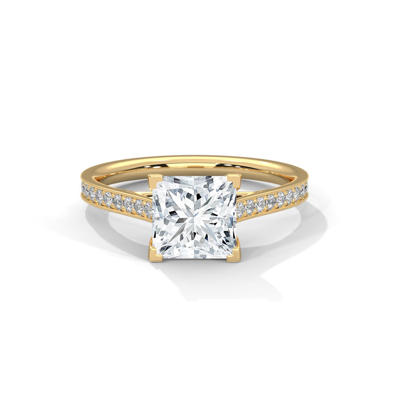 14K Yellow Gold 18K Yellow Gold Princess