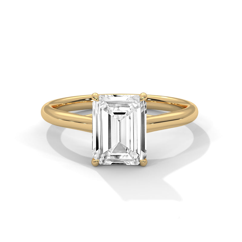 14K Yellow Gold 18K Yellow Gold Emerald