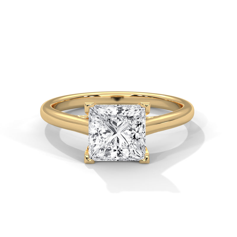 14K Yellow Gold 18K Yellow Gold Princess