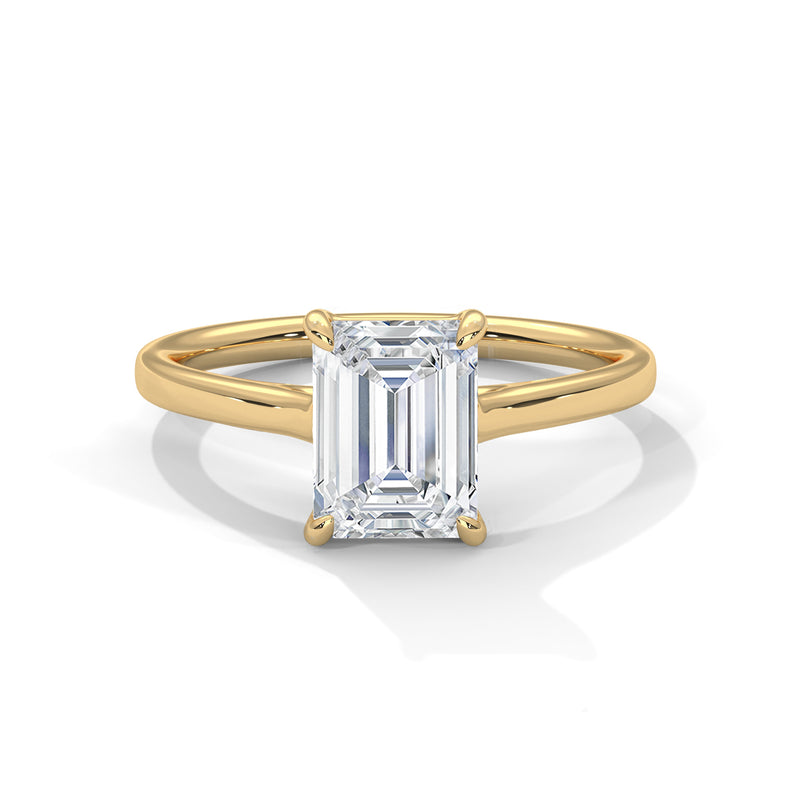 14K Yellow Gold 18K Yellow Gold Emerald