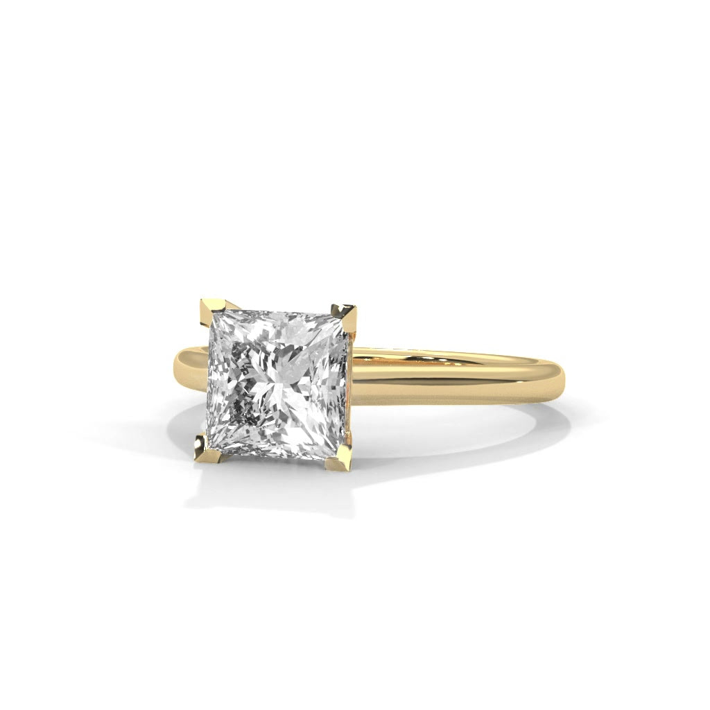 14K Yellow Gold 18K Yellow Gold Princess