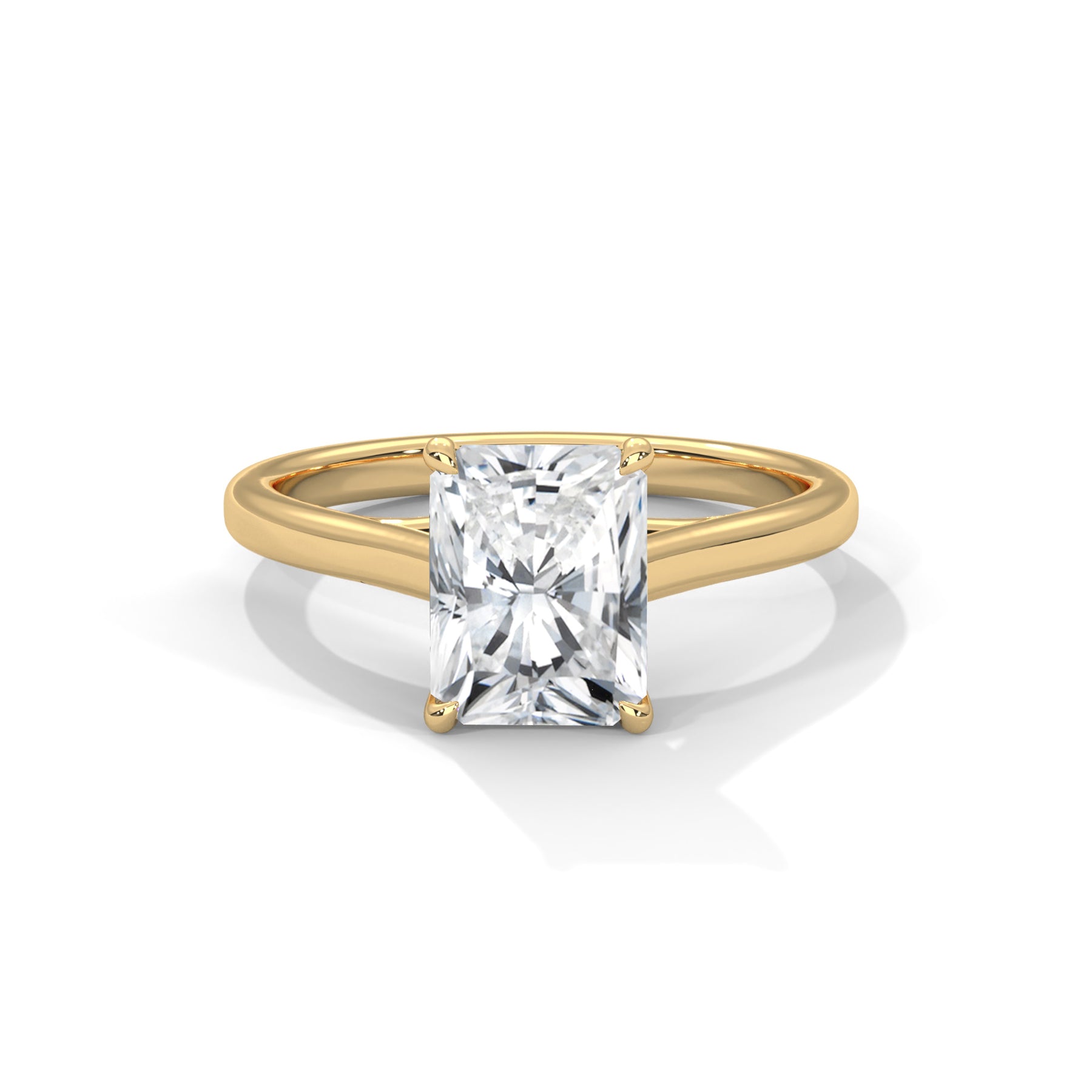 14K Yellow Gold 18K Yellow Gold Radiant