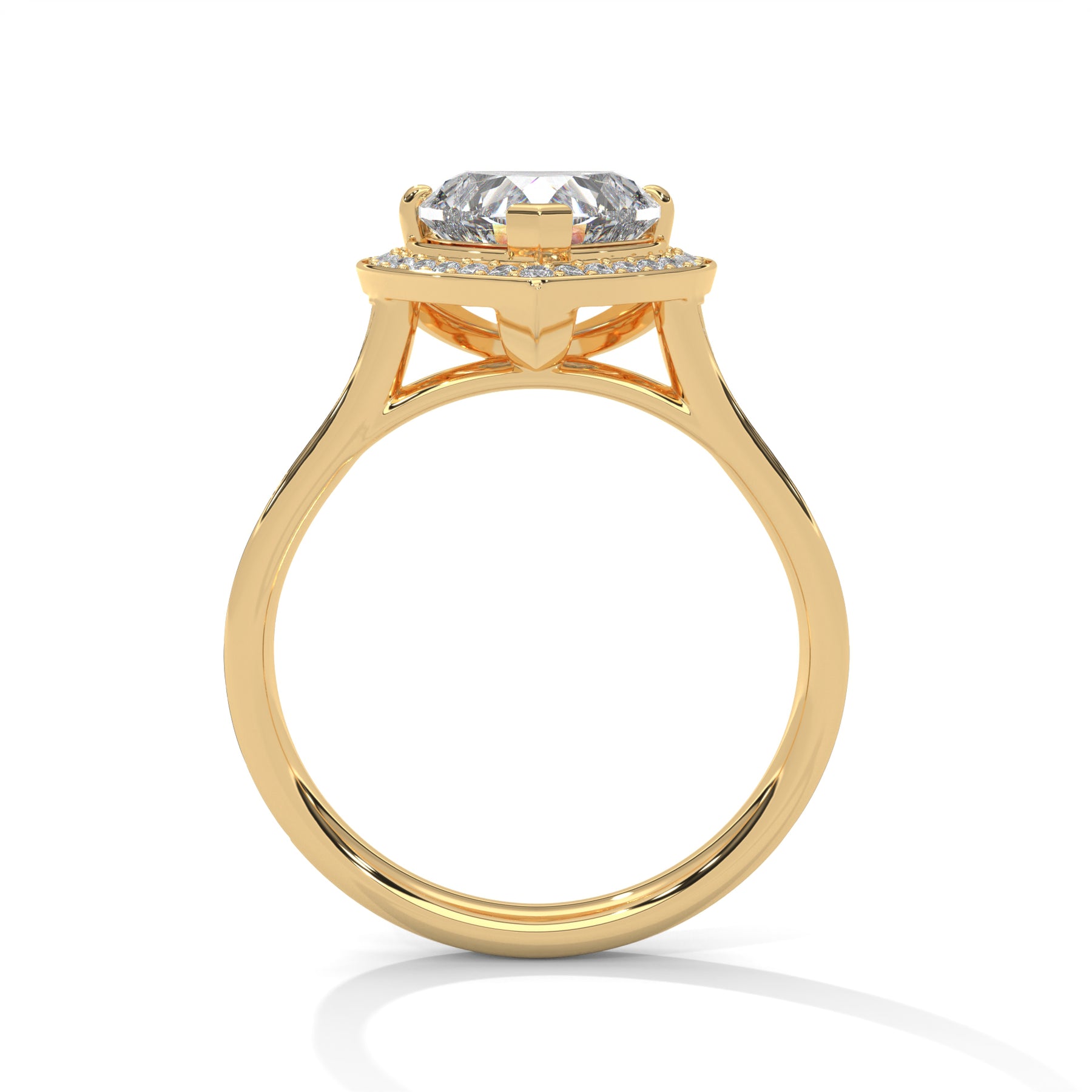 14K Yellow Gold 18K Yellow Gold Heart