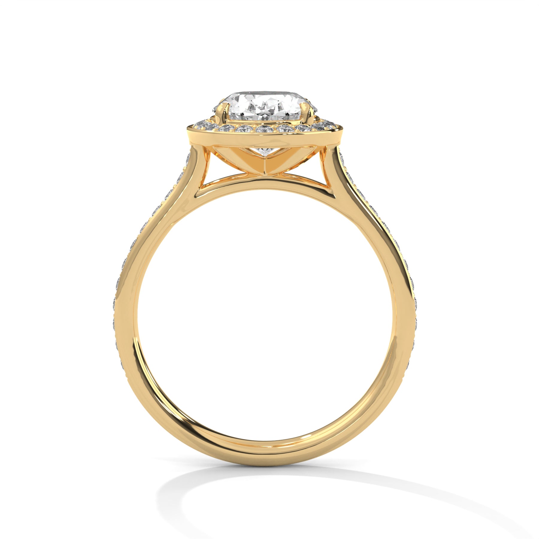 14K Yellow Gold 18K Yellow Gold Oval