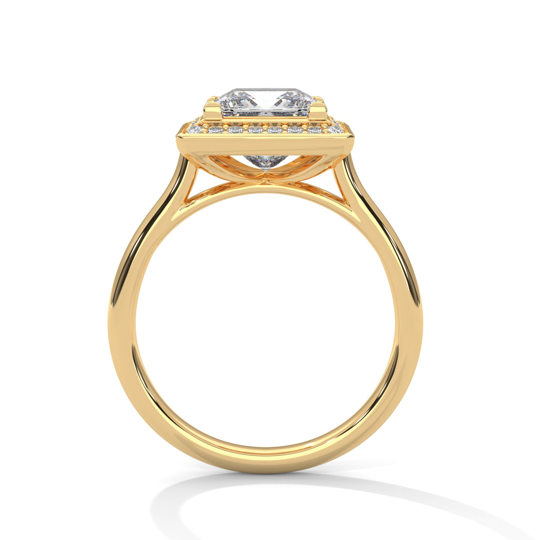 14K Yellow Gold 18K Yellow Gold Princess