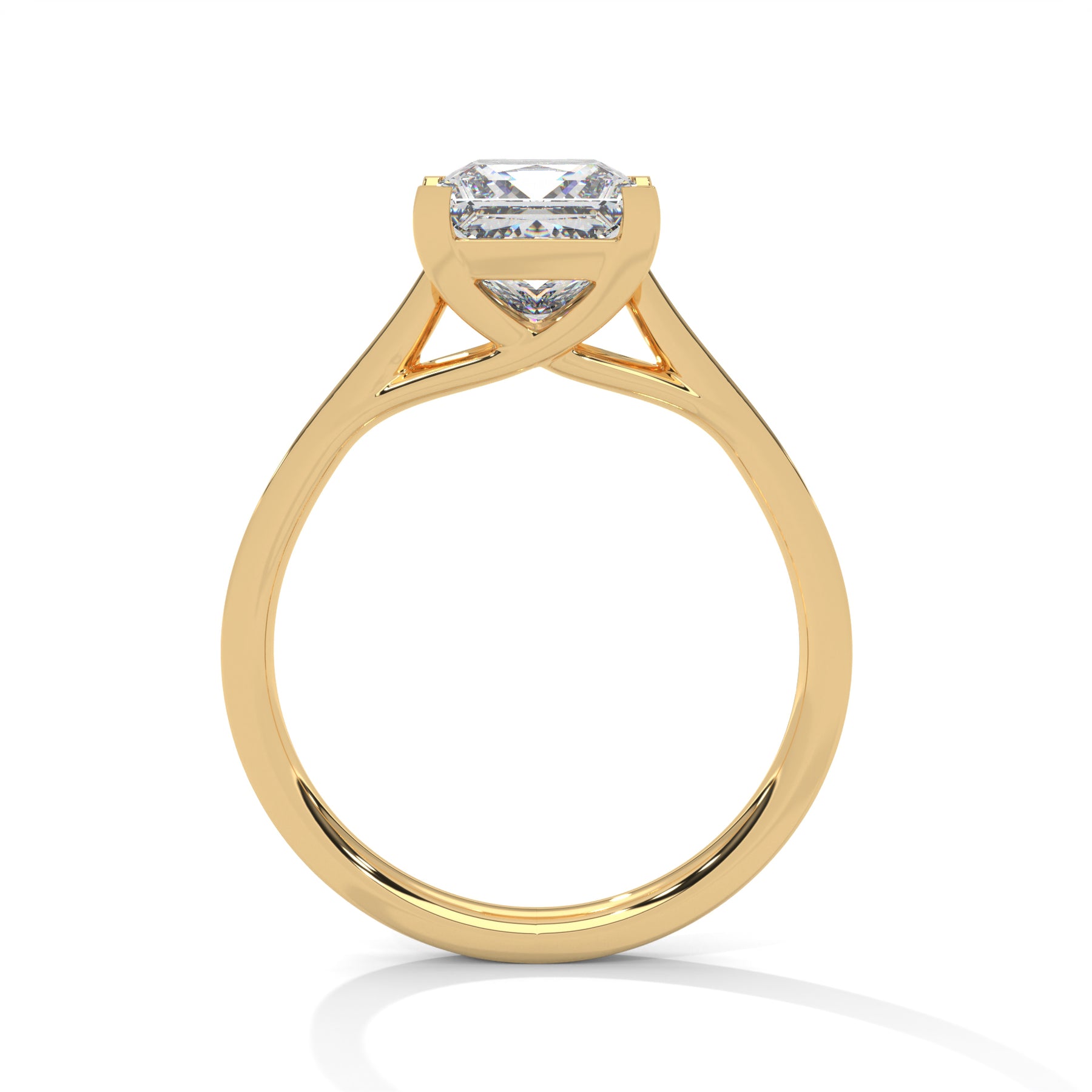 14K Yellow Gold 18K Yellow Gold Princess