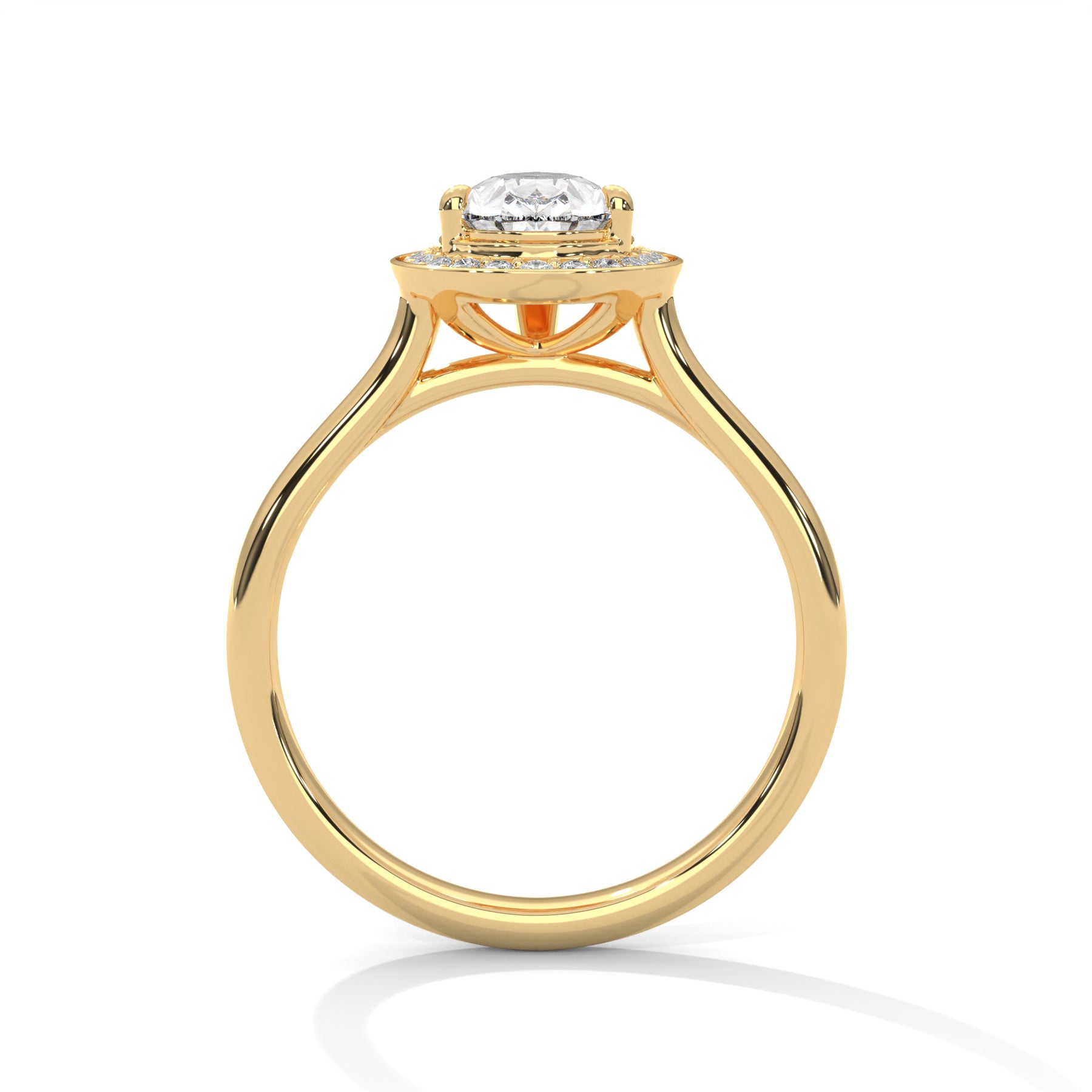 14K Yellow Gold 18K Yellow Gold Pear