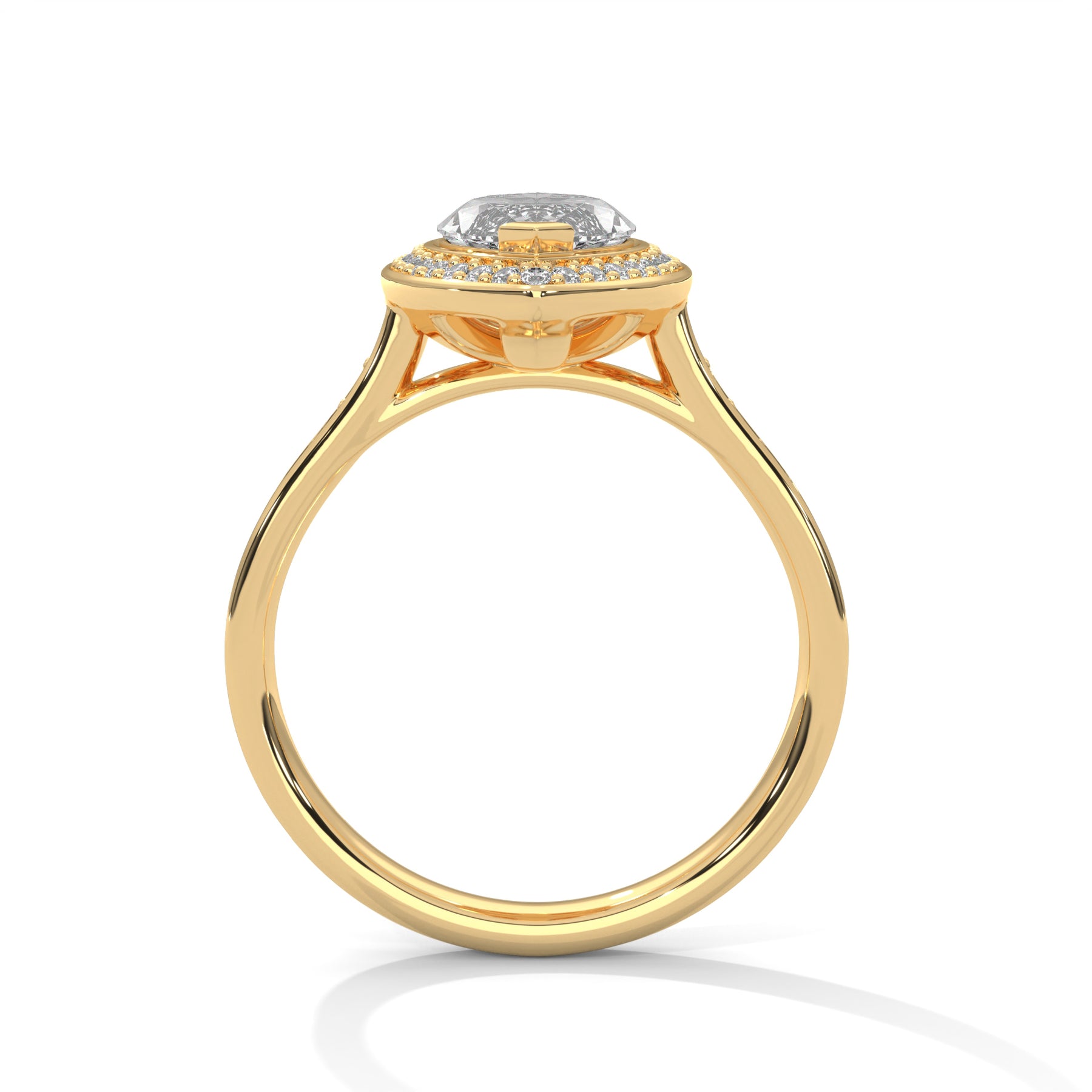 14K Yellow Gold 18K Yellow Gold Marquise