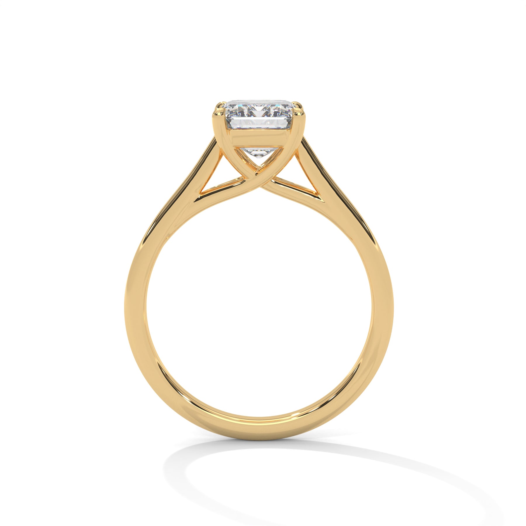 14K Yellow Gold 18K Yellow Gold Radiant