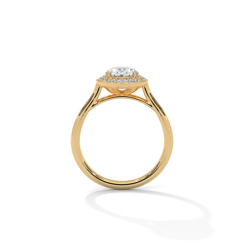 14K Yellow Gold 18K Yellow Gold Oval