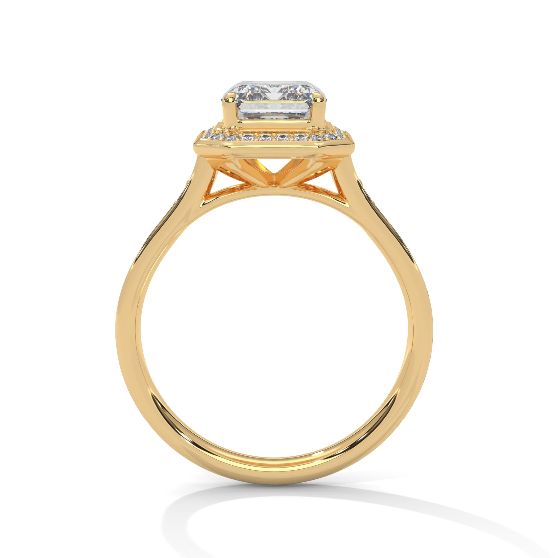 14K Yellow Gold 18K Yellow Gold Emerald