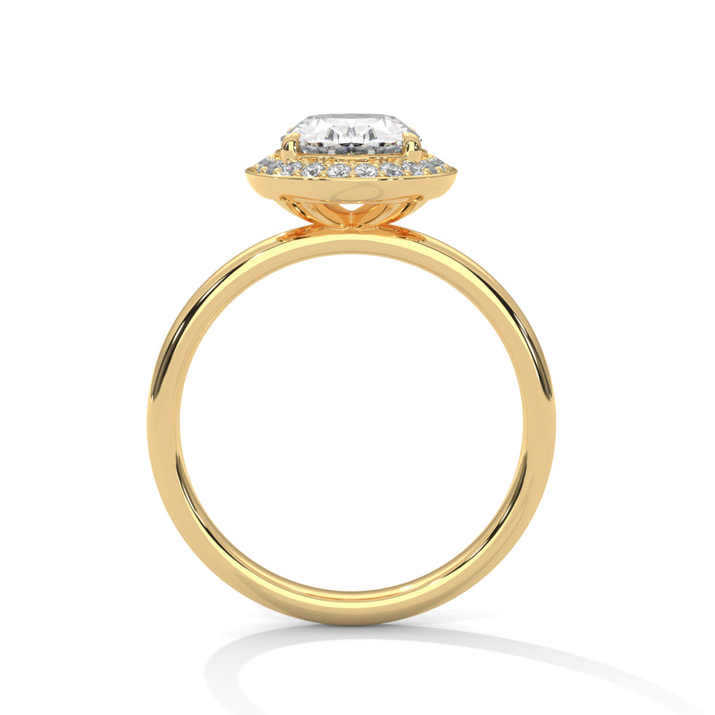 14K Yellow Gold 18K Yellow Gold Oval