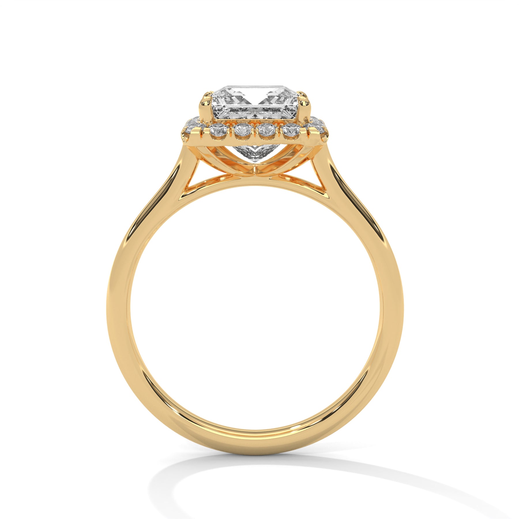 14K Yellow Gold 18K Yellow Gold Princess