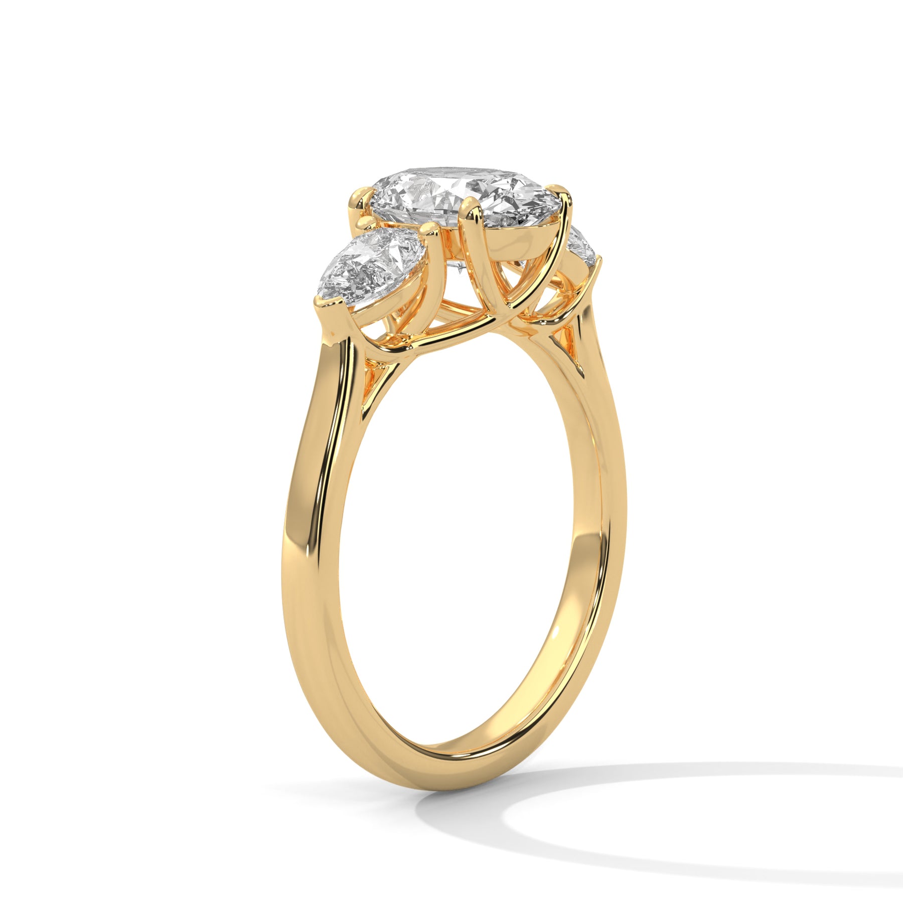 14K Yellow Gold 18K Yellow Gold Oval