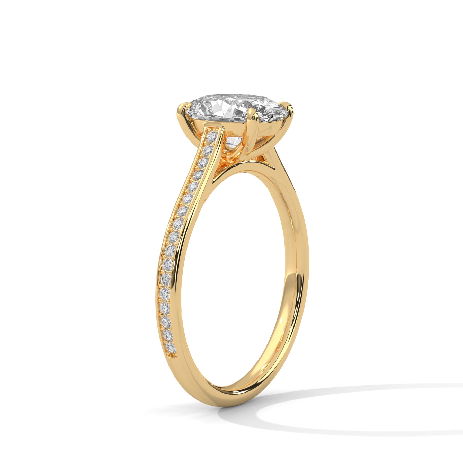 14K Yellow Gold 18K Yellow Gold Oval
