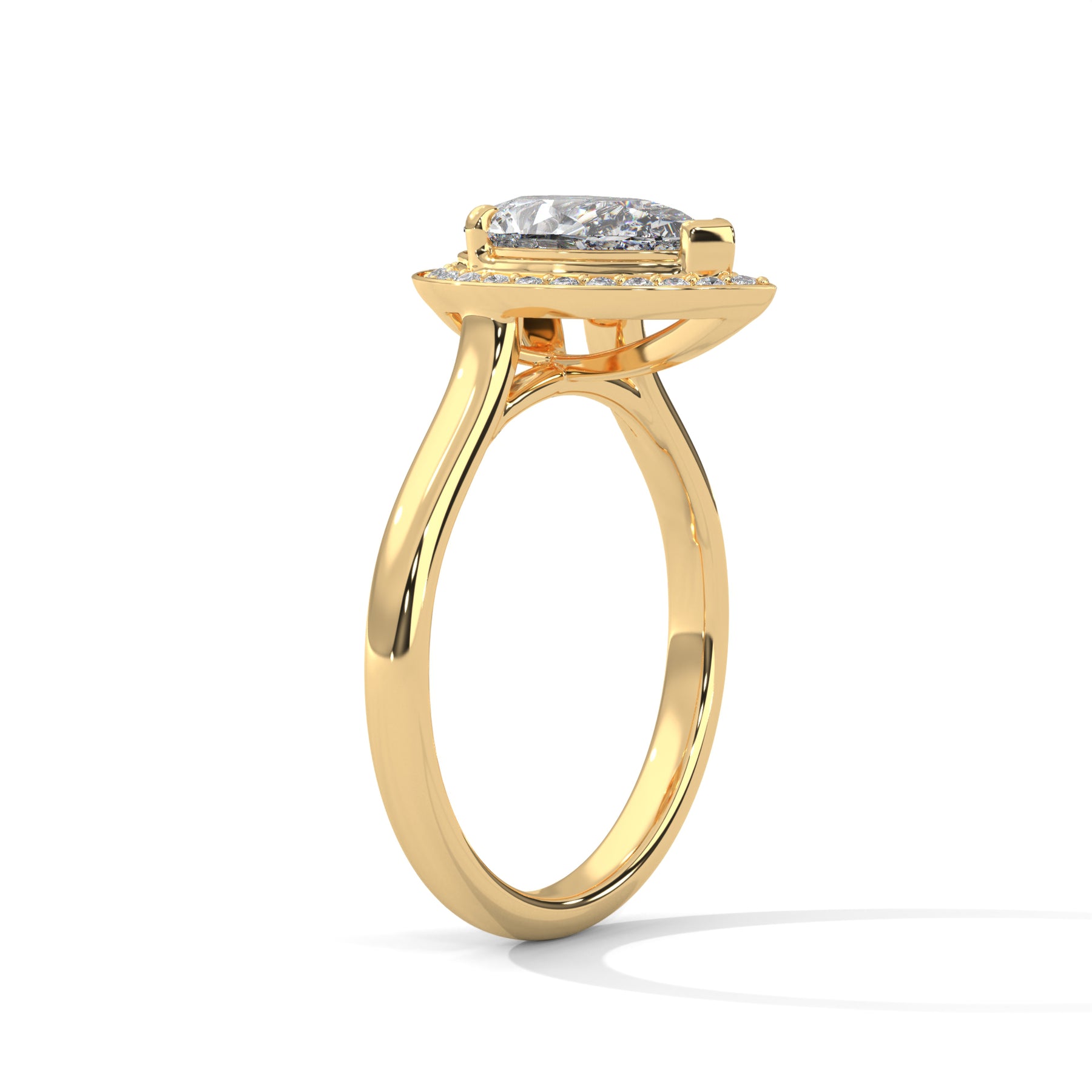 14K Yellow Gold 18K Yellow Gold Pear