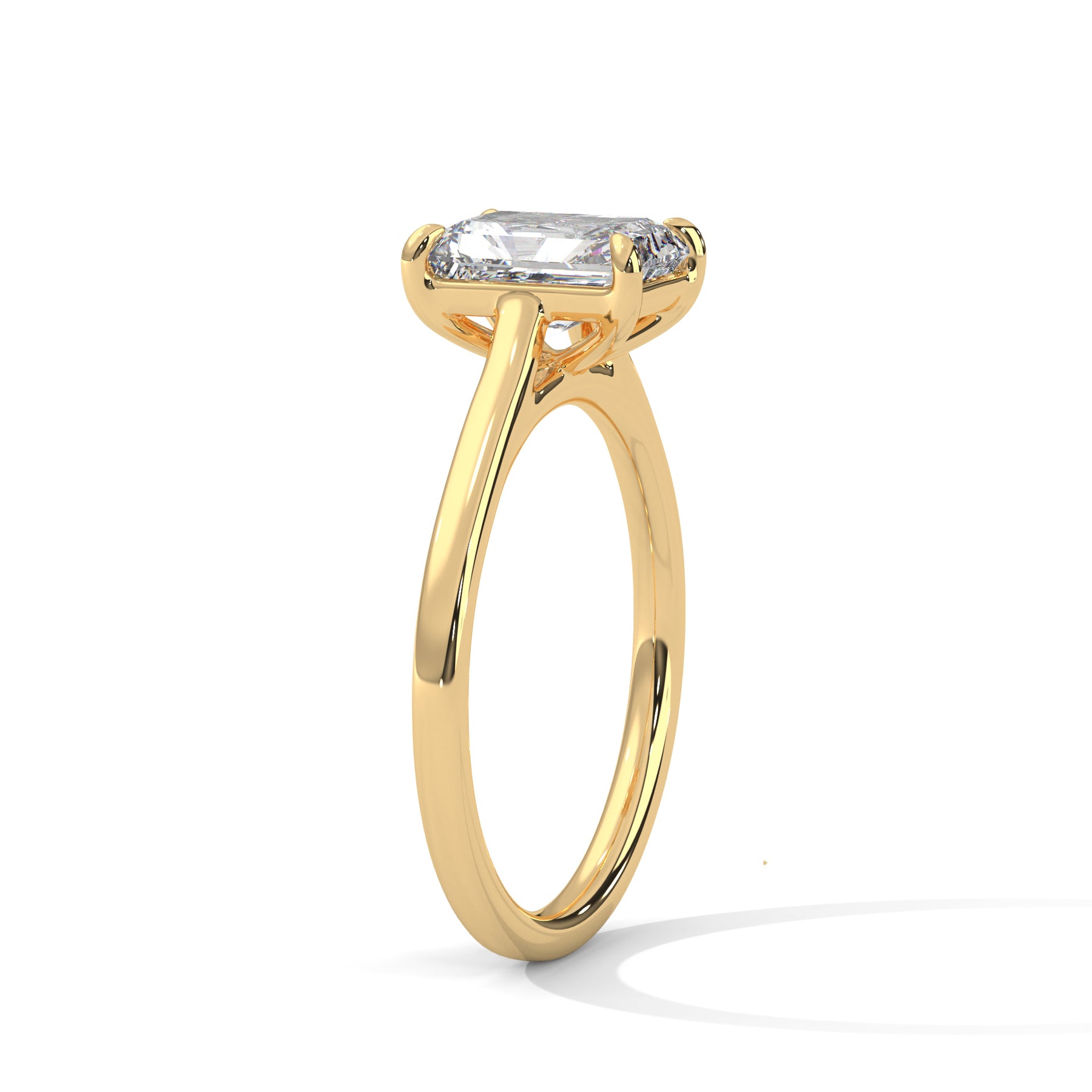 14K Yellow Gold 18K Yellow Gold Emerald