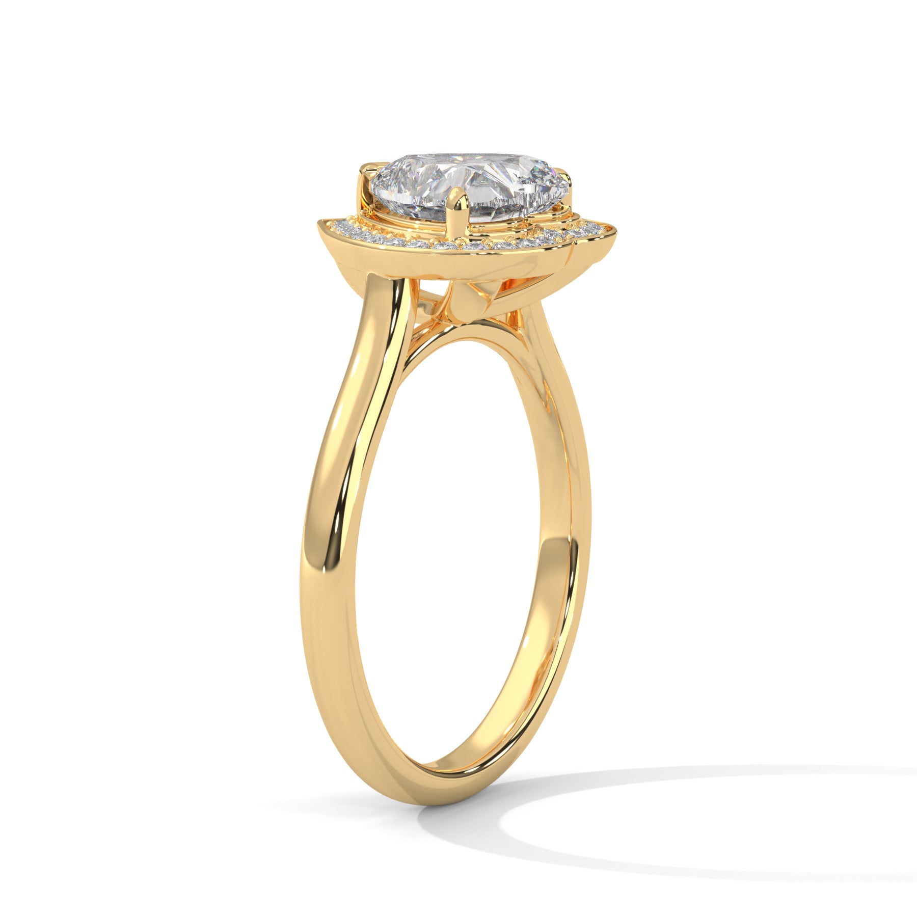 14K Yellow Gold 18K Yellow Gold Heart
