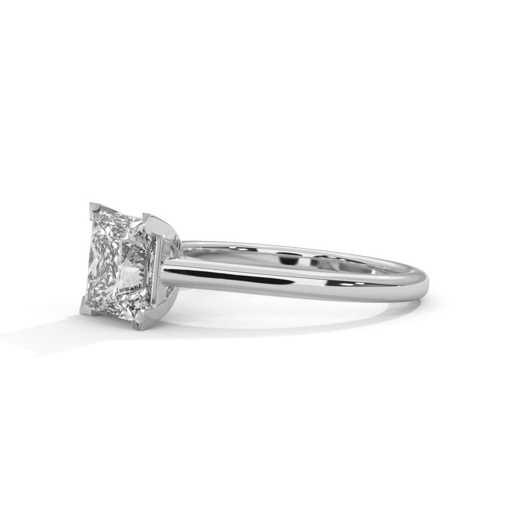 14K White Gold 18K White Gold Platinum Princess
