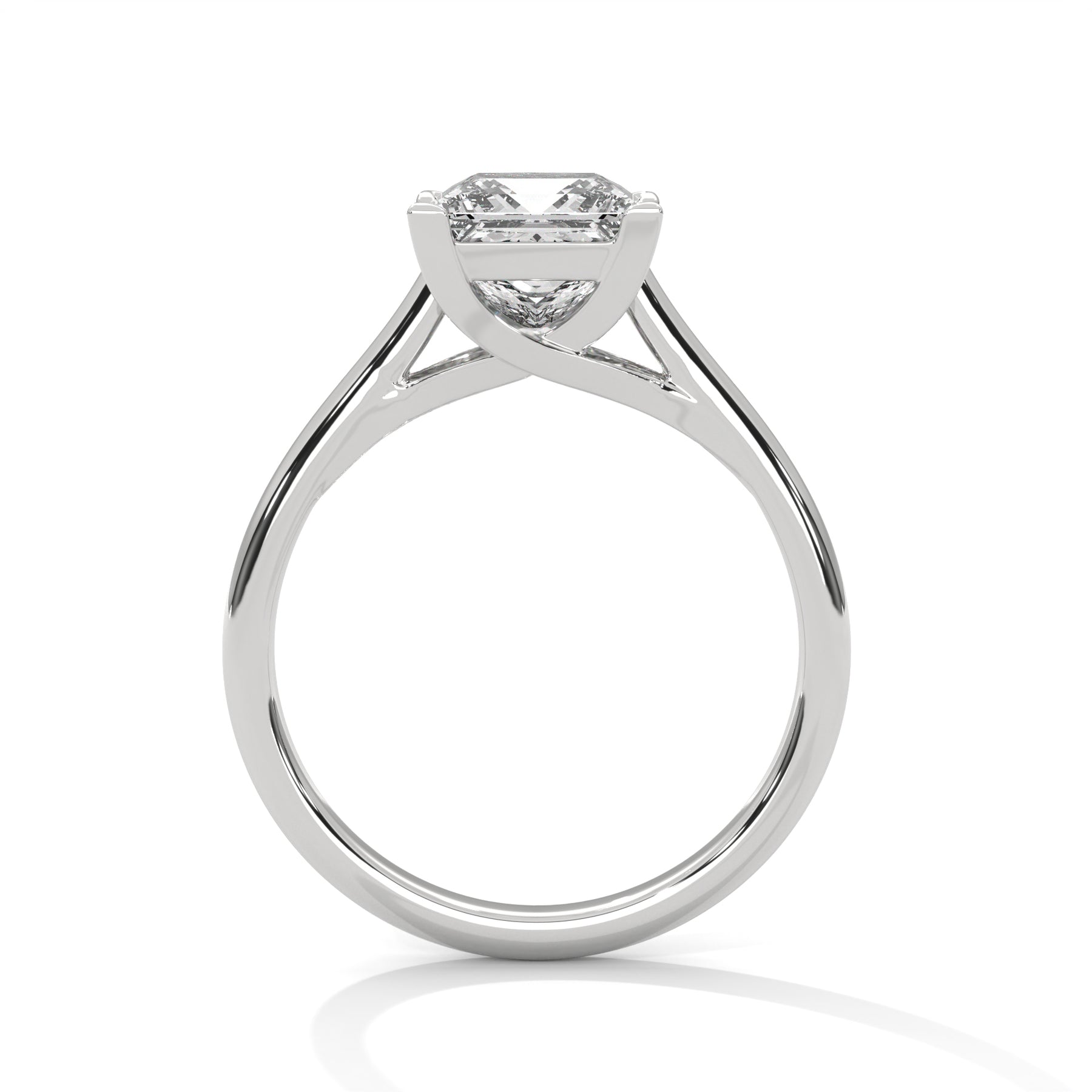 14K White Gold 18K White Gold Platinum Princess