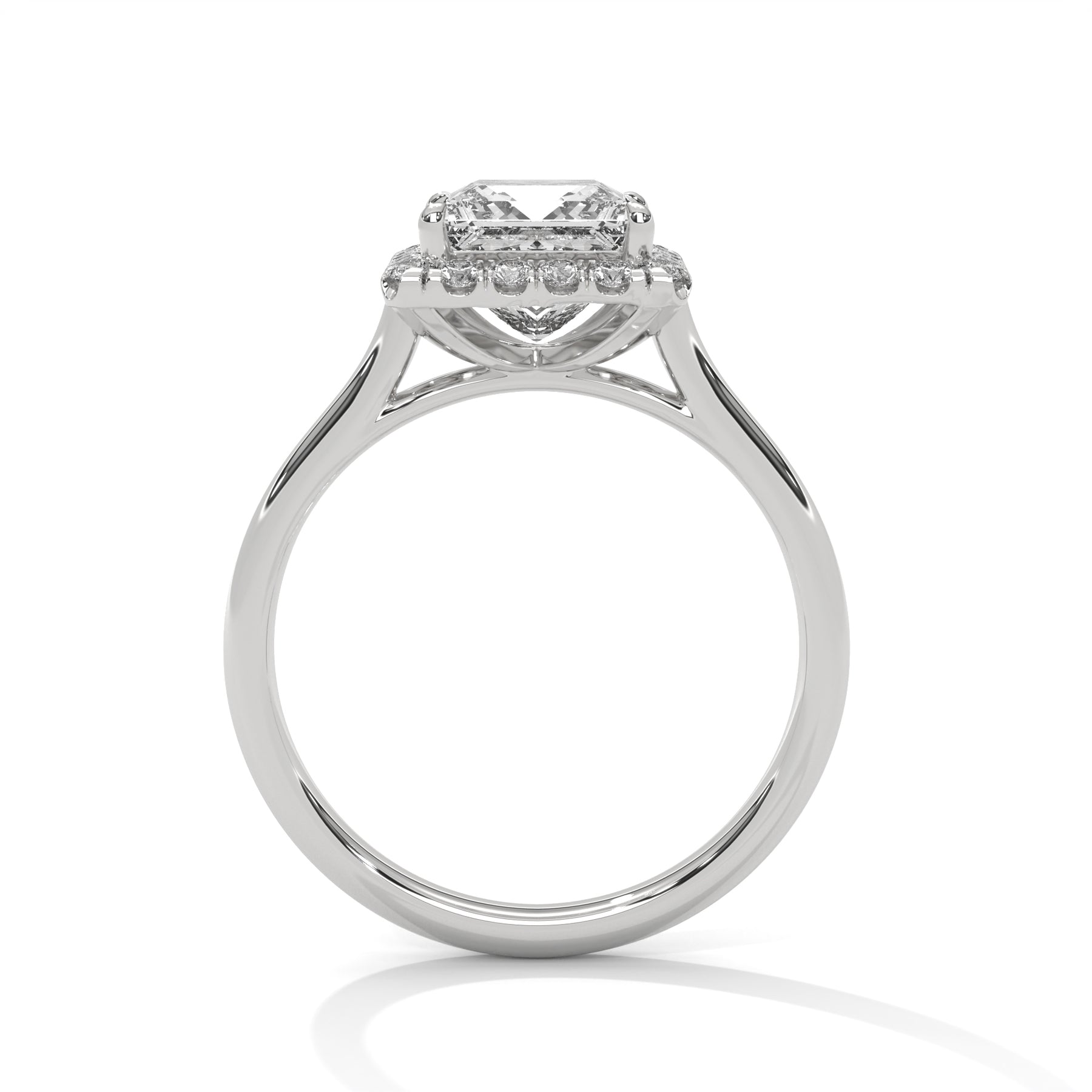 14K White Gold 18K White Gold Platinum Princess