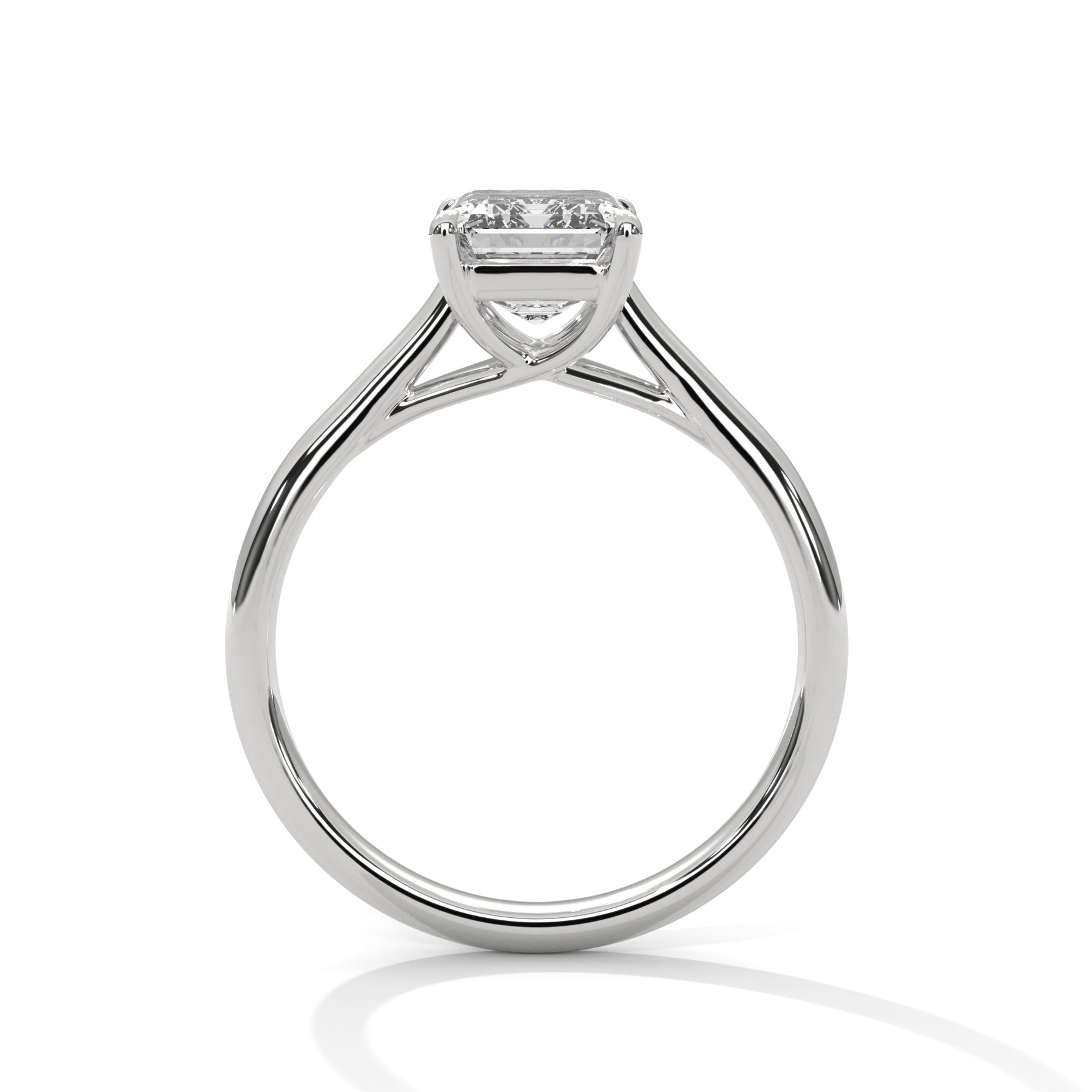 14K White Gold 18K White Gold Platinum Emerald