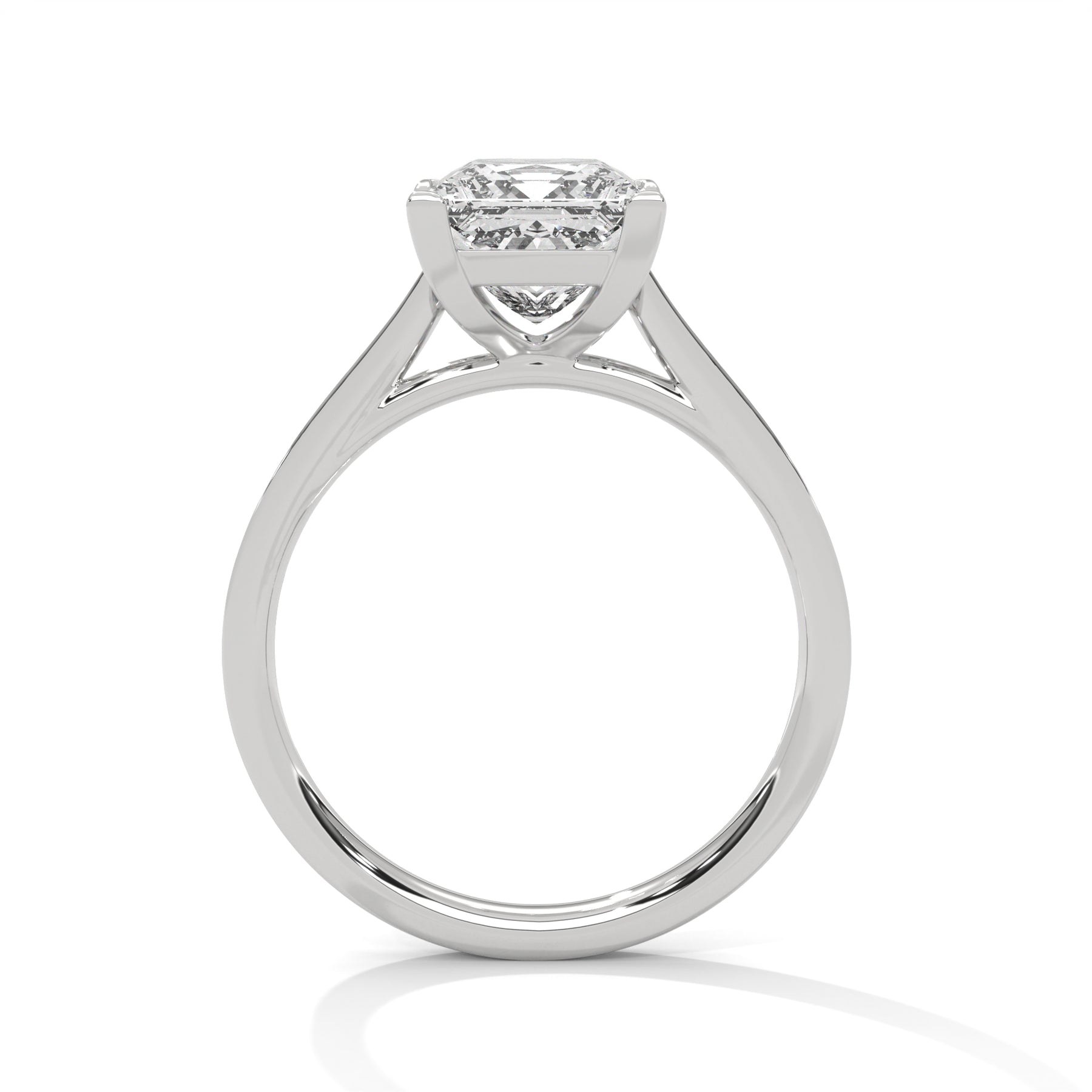 14K White Gold 18K White Gold Platinum Princess