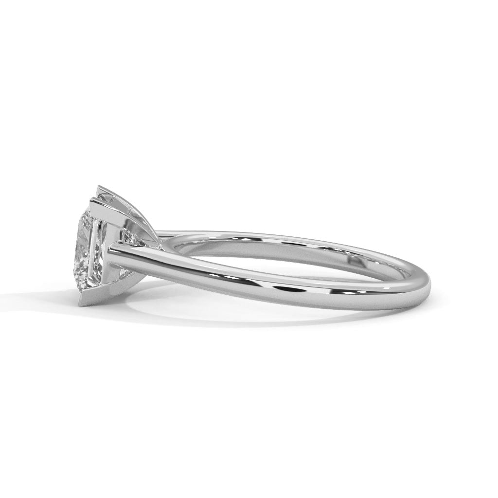 14K White Gold 18K White Gold Platinum Princess