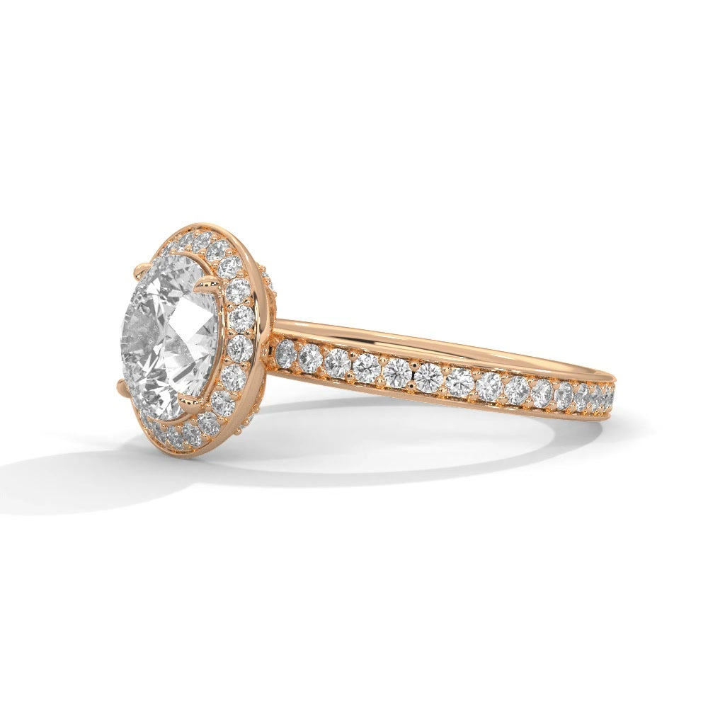 14K Rose Gold 18K Rose Gold Round
