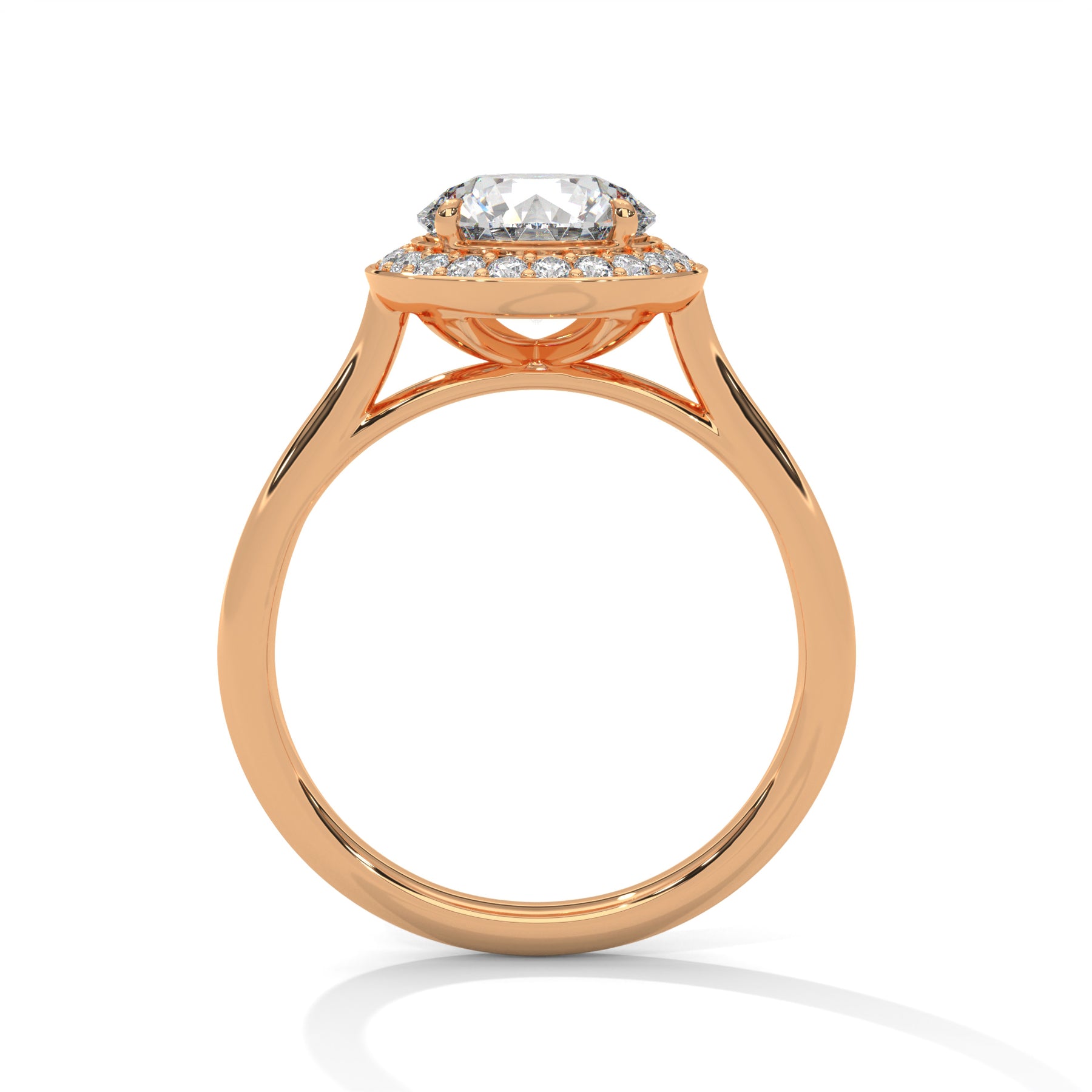 14K Rose Gold 18K Rose Gold Round