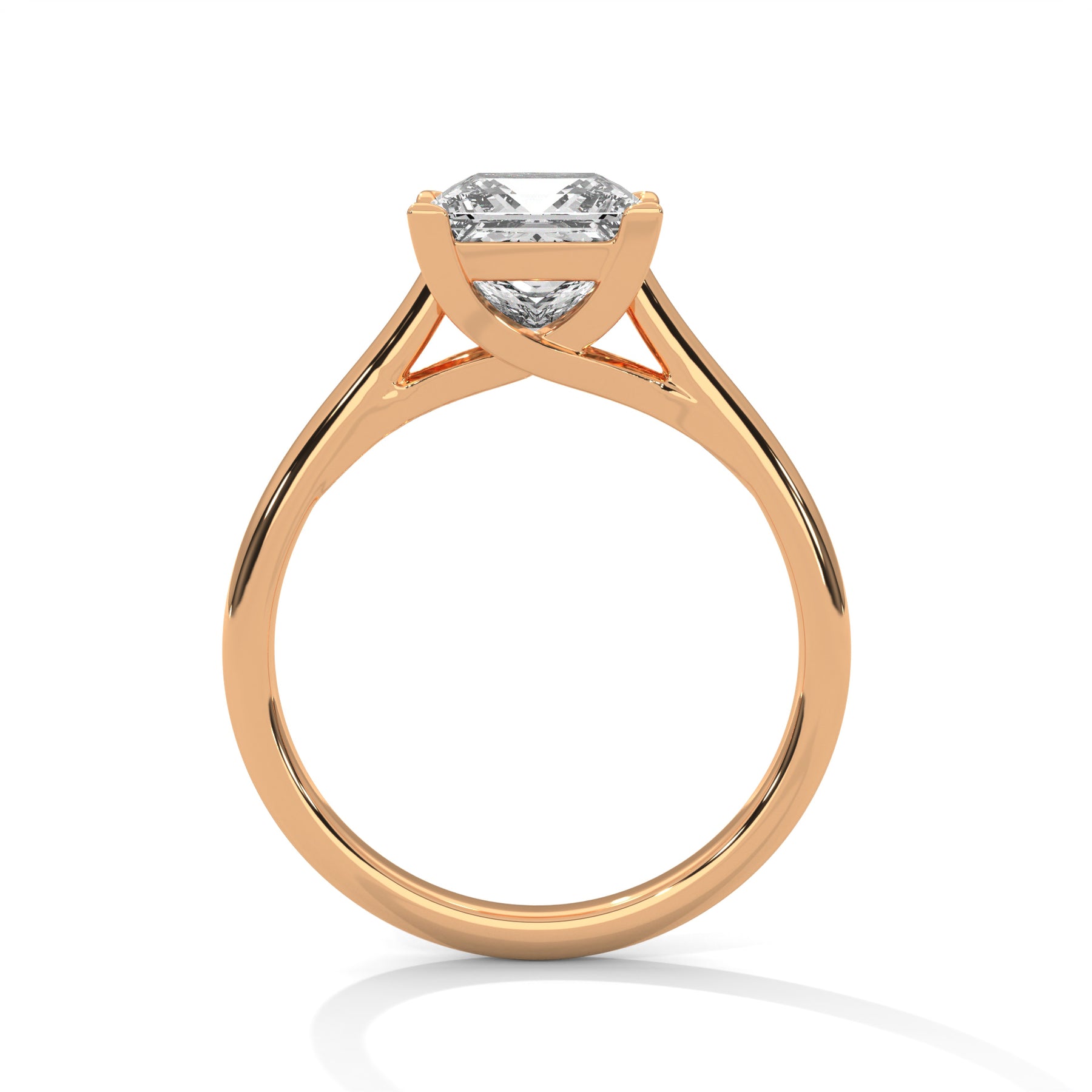 14K Rose Gold 18K Rose Gold Princess