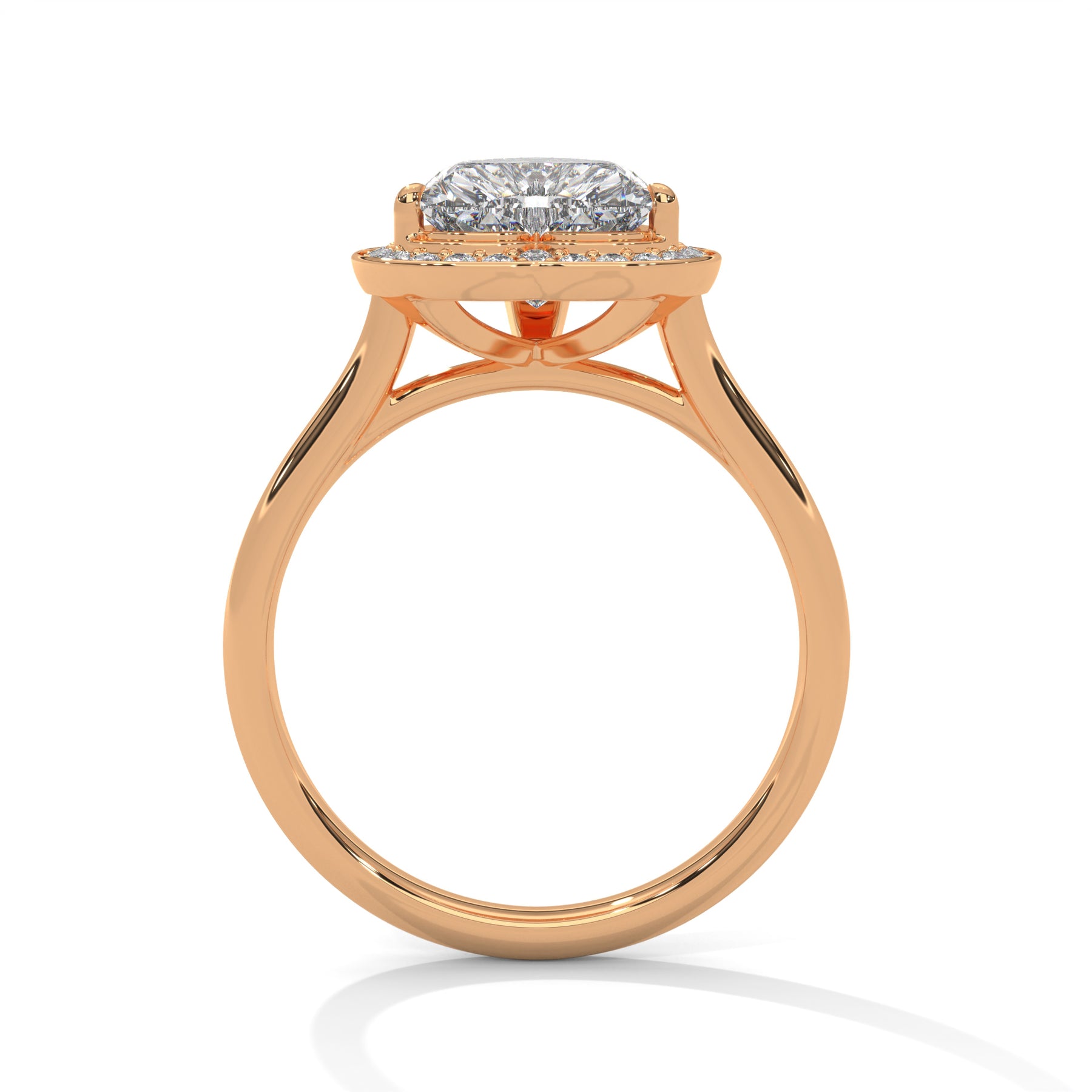 14K Rose Gold 18K Rose Gold Heart