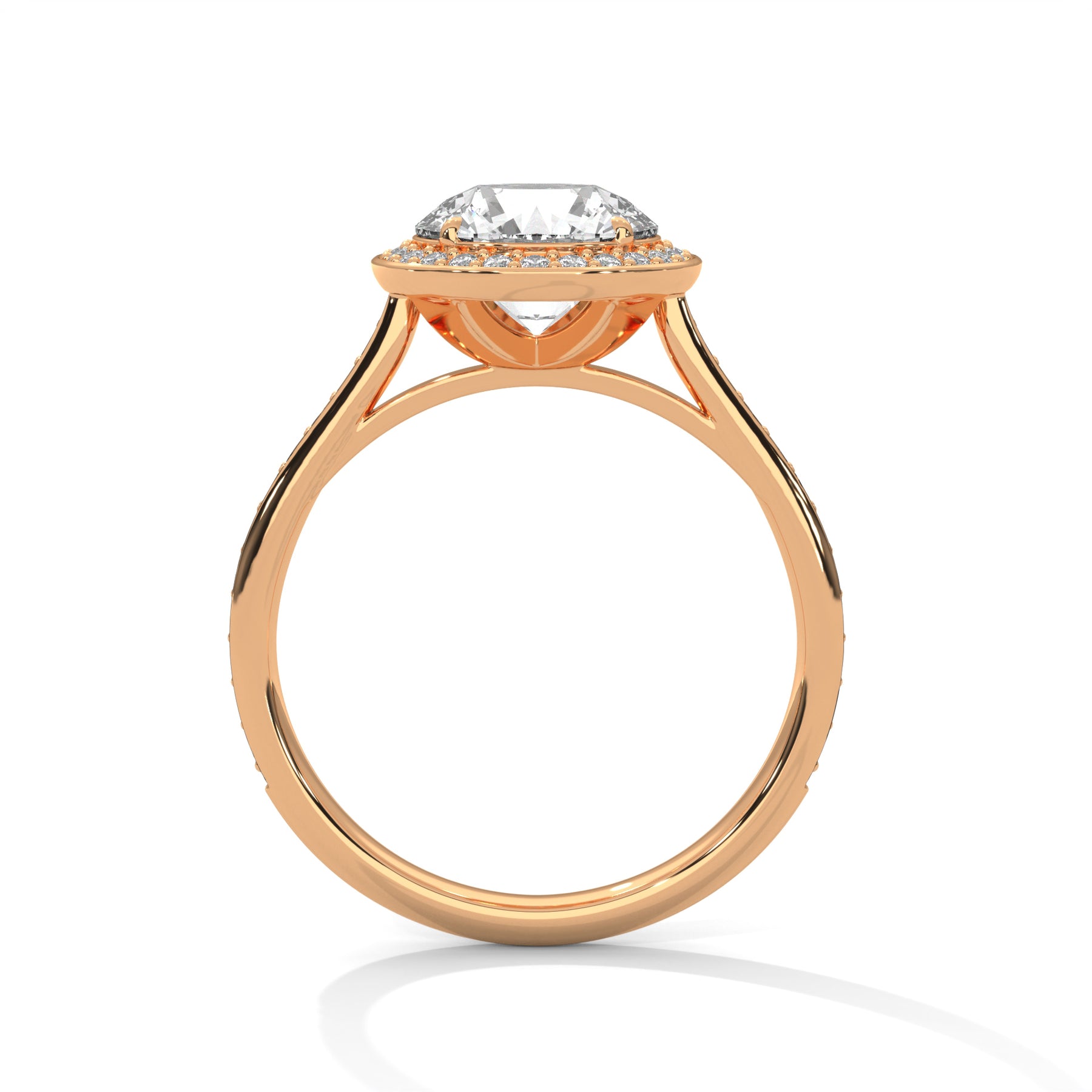 14K Rose Gold 18K Rose Gold Round