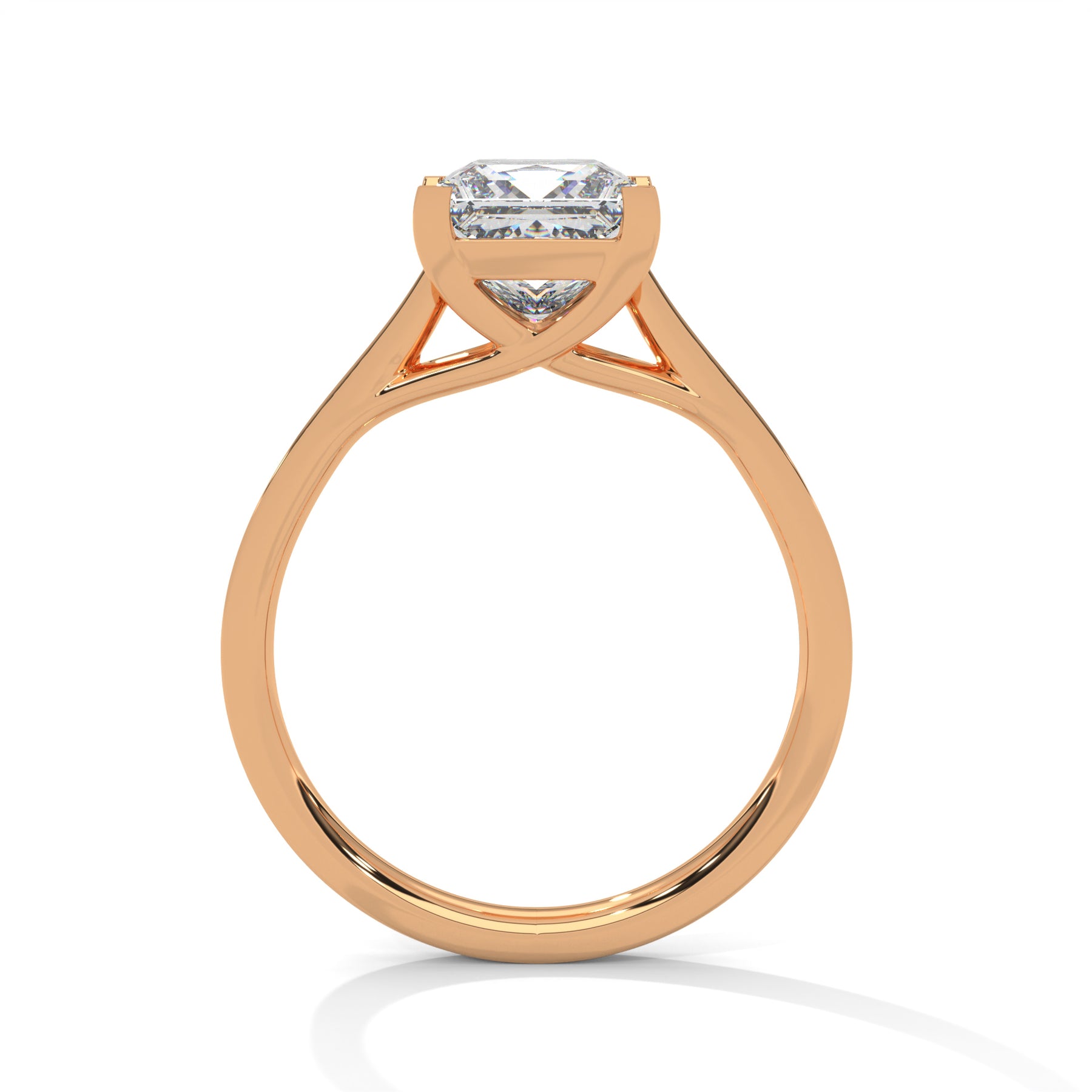 14K Rose Gold 18K Rose Gold Princess