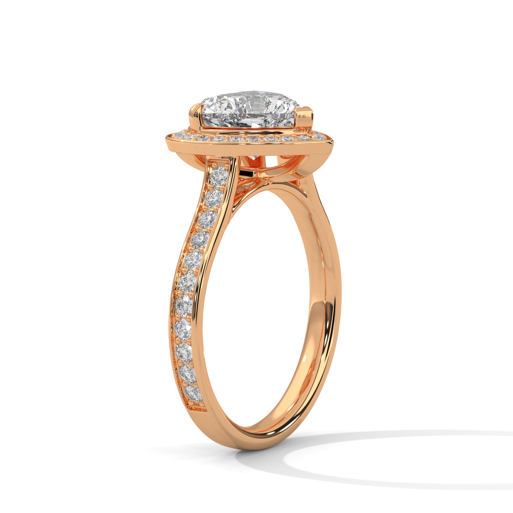 14K Rose Gold 18K Rose Gold Heart