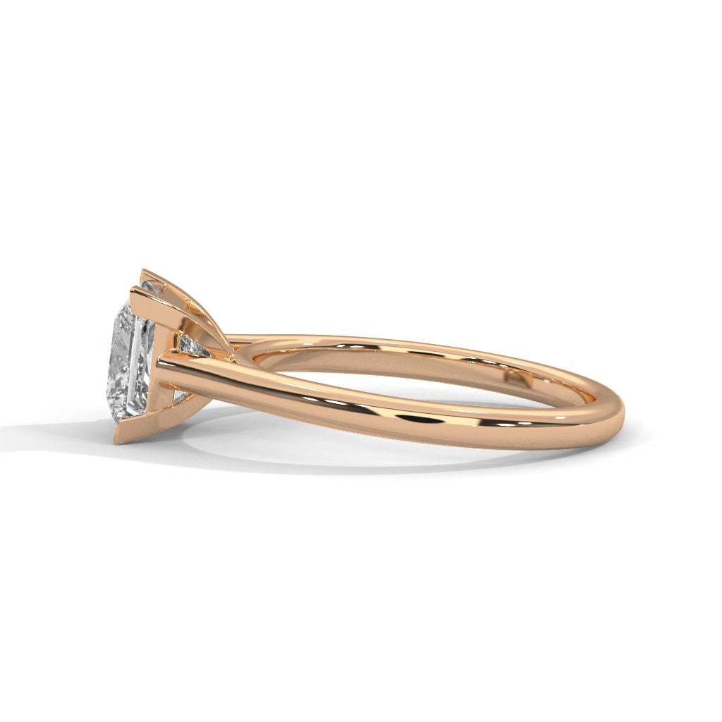 14K Rose Gold 18K Rose Gold Princess