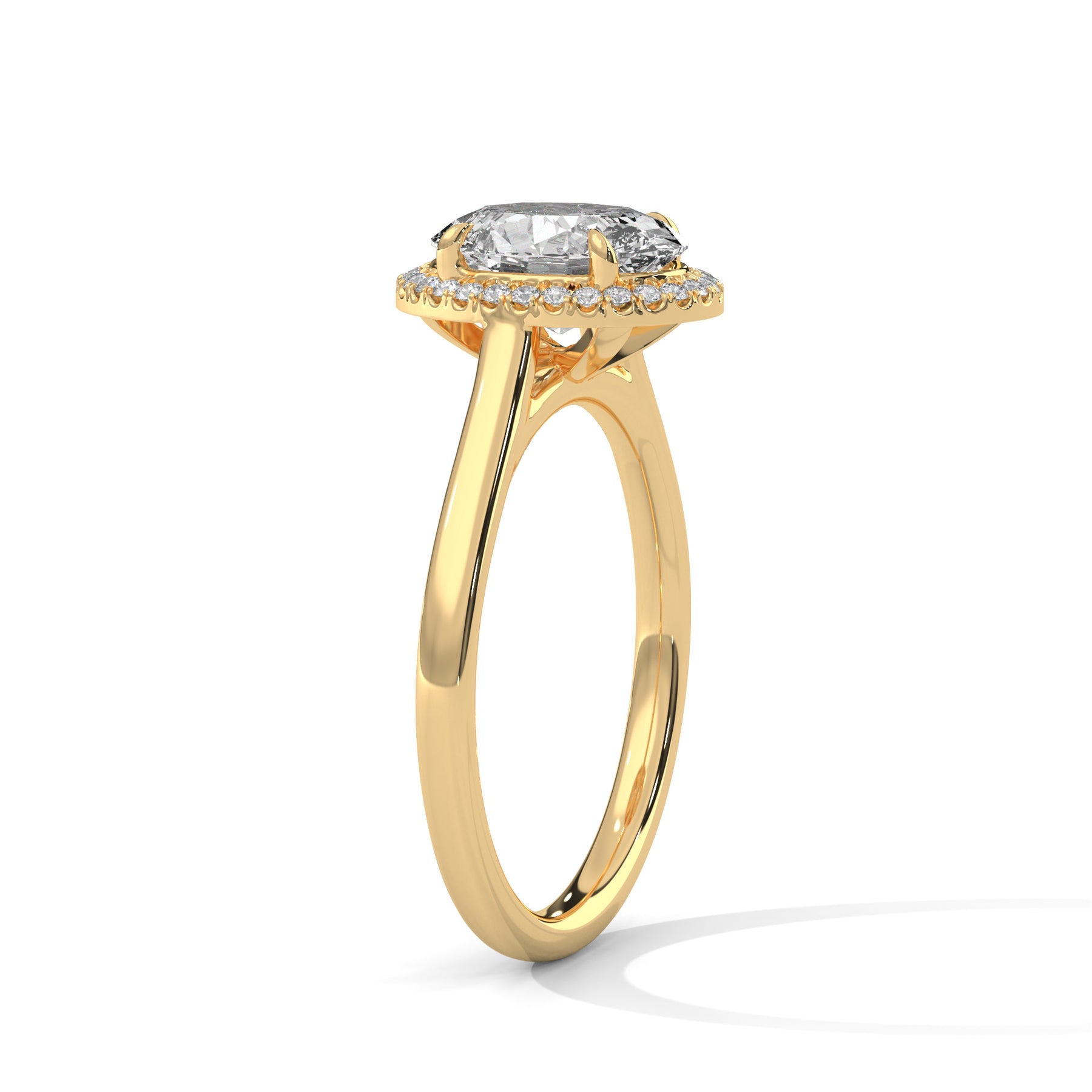 14K Yellow Gold 18K Yellow Gold Oval