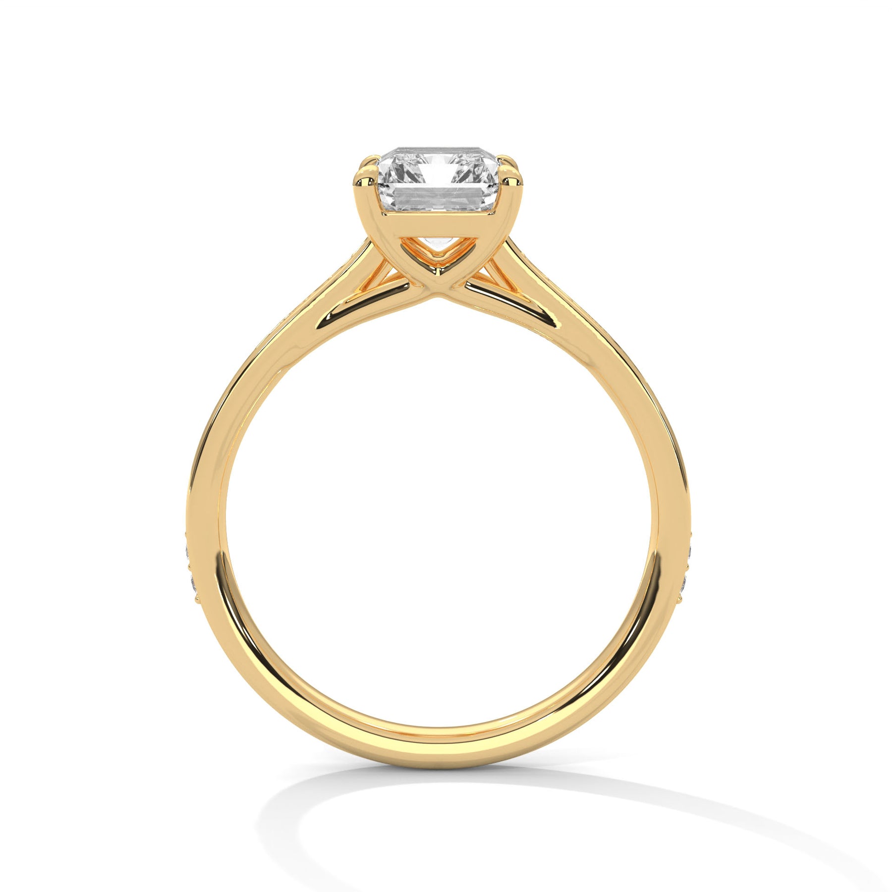 14K Yellow Gold 18K Yellow Gold Emerald