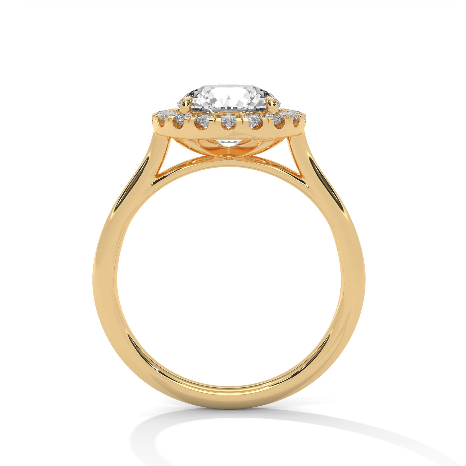 14K Yellow Gold 18K Yellow Gold Oval
