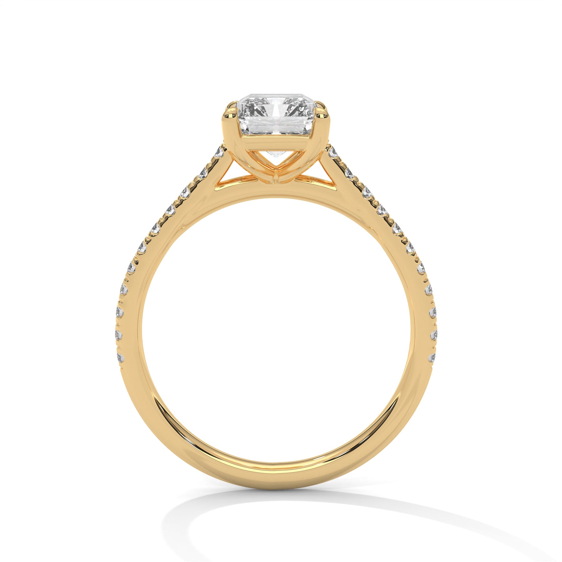 14K Yellow Gold 18K Yellow Gold Emerald