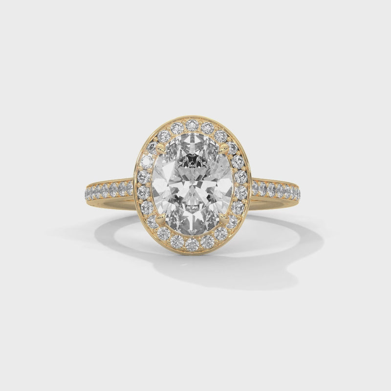 14K Yellow Gold 18K Yellow Gold Oval