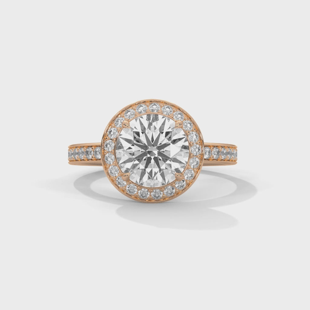 14K Rose Gold 18K Rose Gold Round