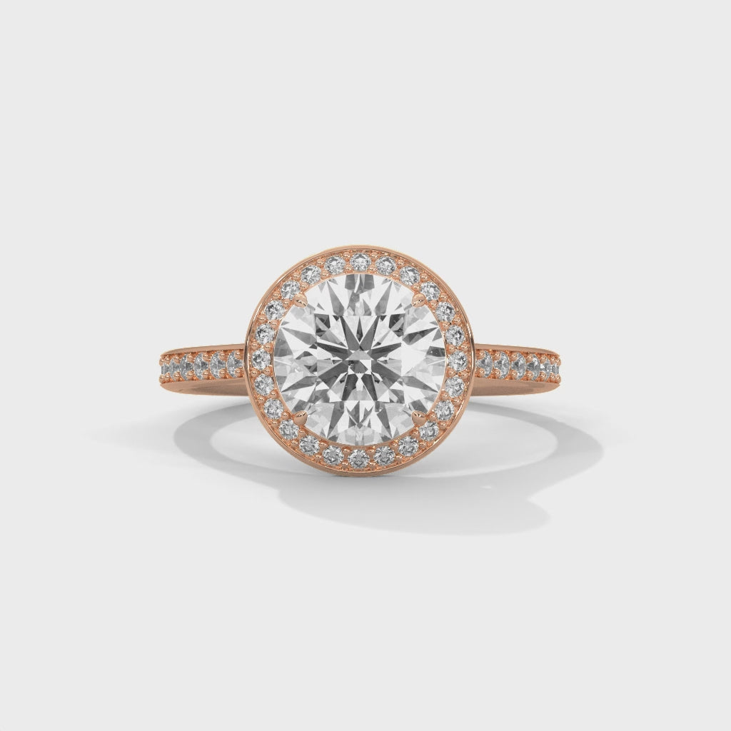 14K Rose Gold 18K Rose Gold Round