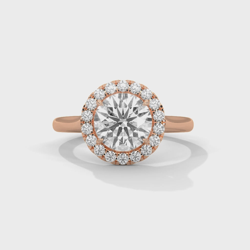 14K Rose Gold 18K Rose Gold Round