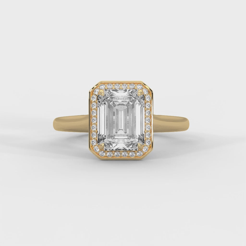 14K Yellow Gold 18K Yellow Gold Emerald