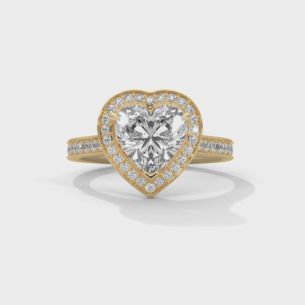14K Yellow Gold 18K Yellow Gold Heart